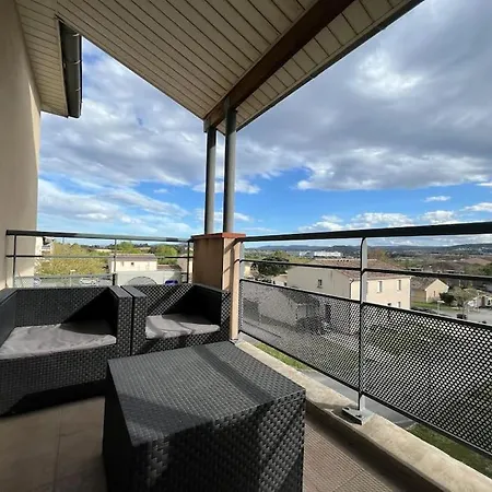Apartamento Le Parc, T3 Climatise, Parking Carcasona Exterior foto